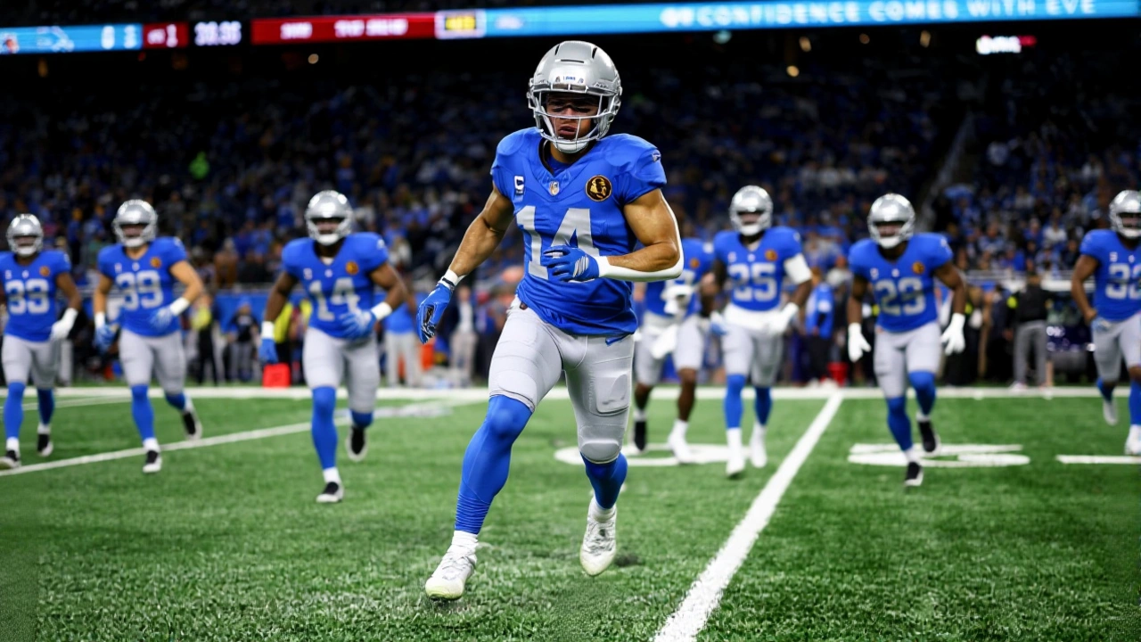 Amon-Ra St. Brown Out 'Week or Two' After Painful Ankle Injury on Thanksgiving